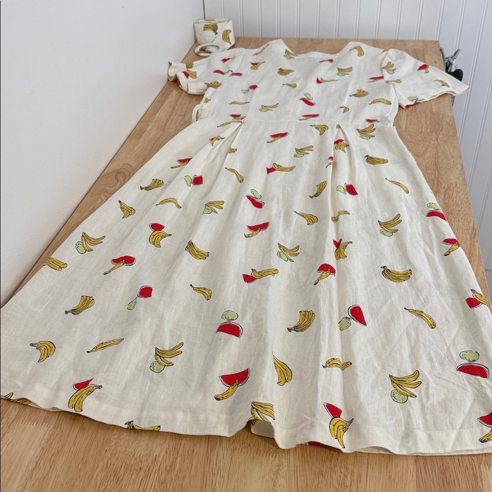 Modcloth fruit Print Midi A-line Dress - Picture 3 of 16
